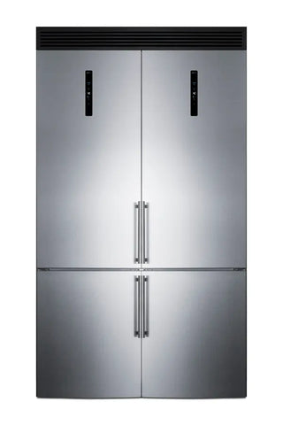 Summit FFBF181ES2KIT48 48" Wide Bottom Freezer Refrigerator Set, 23.4 cu.ft.