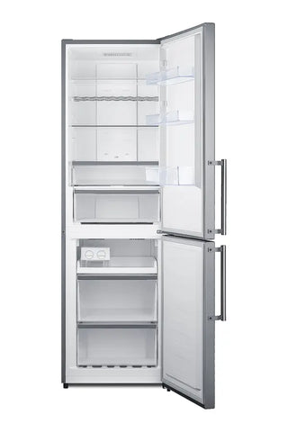Summit FFBF235PL 24" Wide Bottom Freezer Refrigerator ENERGY STAR Certified, 10.8 cu.ft.