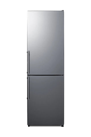 Summit FFBF235PLIM 24" Wide 10.8 cu.ft. Bottom Freezer Refrigerator with Icemaker Counter Depth