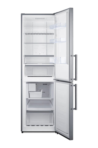 Summit FFBF235PLIM 24" Wide 10.8 cu.ft. Bottom Freezer Refrigerator with Icemaker Counter Depth