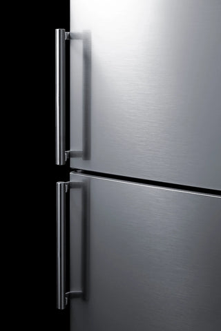 Summit FFBF235PLIM 24" Wide 10.8 cu.ft. Bottom Freezer Refrigerator with Icemaker Counter Depth