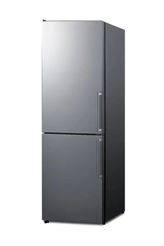 Summit FFBF235PLLHD 24" Wide Bottom Freezer Refrigerator with Left Hand Door Swing, 10.8 cu.ft.