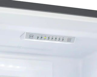 Summit FFBF235PLLHD 24" Wide Bottom Freezer Refrigerator with Left Hand Door Swing, 10.8 cu.ft.