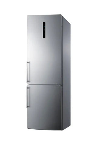 Summit FFBF249SS2 24" Wide Bottom Freezer Refrigerator ENERGY STAR Certified, 10.6 cu.ft.