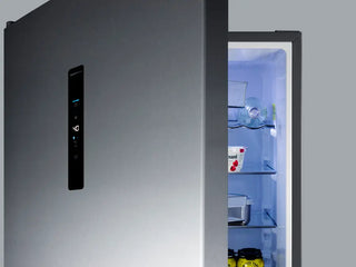 Summit FFBF249SS2LHD 24" Wide Bottom Freezer Refrigerator with Left Hand Door Swing, 10.6 cu.ft.
