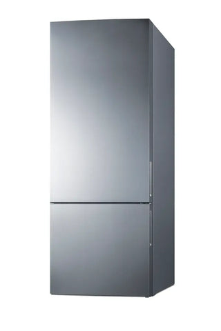 Summit FFBF279SSX 28" Wide Bottom Freezer Refrigerator ENERGY STAR Certified, 14.6 cu.ft.