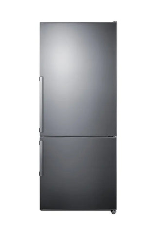 Summit FFBF283SS 28" Wide Bottom Freezer Refrigerator ENERGY STAR Certified, 14.0 cu.ft.