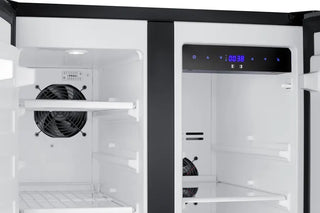 Summit FFRF24SS 24" Wide Built-In Refrigerator-Freezer with Frost-Free Operation, 3.78 cu.ft.