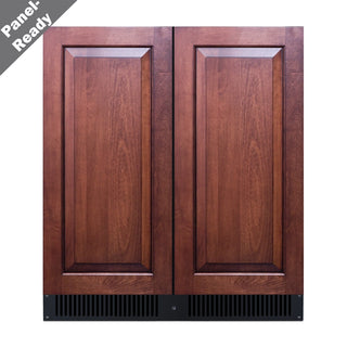 Summit FFRF3070BPNR 30" Wide 5.1 cu.ft. Built-In Undercounter Refrigerator-Freezer, Panel-Ready