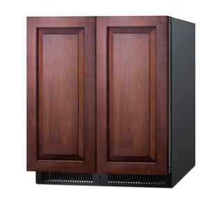 Summit FFRF3070BPNR 30" Wide 5.1 cu.ft. Built-In Undercounter Refrigerator-Freezer, Panel-Ready