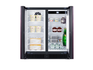Summit FFRF3070BPNR 30" Wide 5.1 cu.ft. Built-In Undercounter Refrigerator-Freezer, Panel-Ready