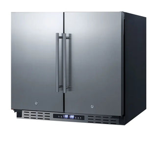 Summit FFRF36ADA 36" Wide Built-In Refrigerator-Freezer ADA Compliant NSF-7 Approved, 5.8 cu.ft.
