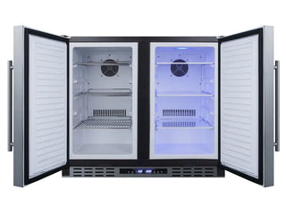 Summit FFRF36ADA 36" Wide Built-In Refrigerator-Freezer ADA Compliant NSF-7 Approved, 5.8 cu.ft.