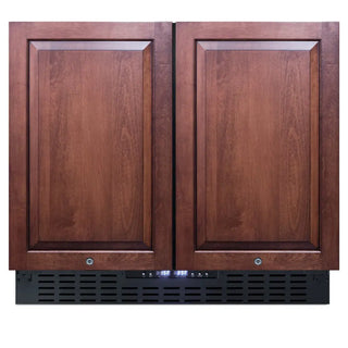 Summit FFRF36IF 36" Wide Built-In Refrigerator-Freezer (Panels Not Included) NSF-7 Approved, 5.8 cu.ft.
