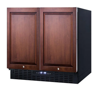 Summit FFRF36IF 36" Wide Built-In Refrigerator-Freezer (Panels Not Included) NSF-7 Approved, 5.8 cu.ft.