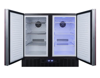 Summit FFRF36IF 36" Wide Built-In Refrigerator-Freezer (Panels Not Included) NSF-7 Approved, 5.8 cu.ft.