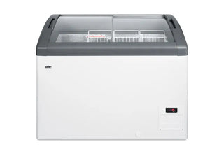 Summit FOCUS106 42" Wide Curved Top Chest Freezer NSF-7 Approved with Digital Controls, 9.5 cu.ft.