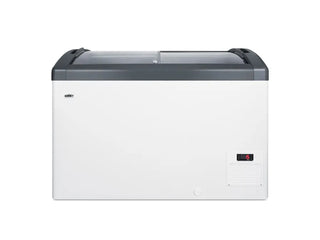 Summit FOCUS106 42" Wide Curved Top Chest Freezer NSF-7 Approved with Digital Controls, 9.5 cu.ft.