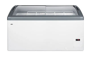 Summit FOCUS151 60" Wide Curved Top Chest Freezer NSF-7 Approved with Digital Controls, 14.8 cu.ft.