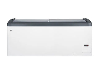 Summit FOCUS171 67" Wide Curved Top Chest Freezer NSF-7 Approved with Digital Controls, 17 cu.ft. 