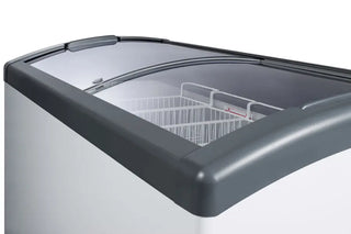 Summit FOCUS171 67" Wide Curved Top Chest Freezer NSF-7 Approved with Digital Controls, 17 cu.ft. 