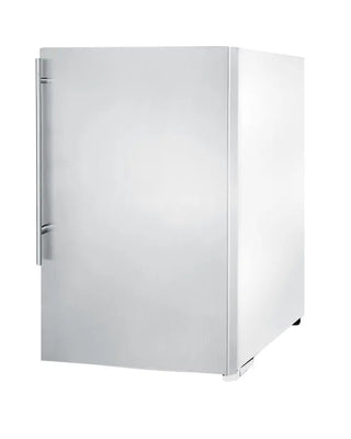 Summit FS605SSVH 22" Wide All-Freezer with Stainless Steel Wrapped Door, 5.04 cu.ft.