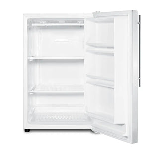 Summit FS605SSVH 22" Wide All-Freezer with Stainless Steel Wrapped Door, 5.04 cu.ft.