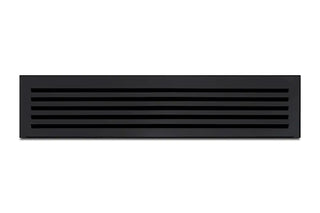 Summit GRILL24B Decorative Refrigerator Grill for FFBF181ES2 (Black)