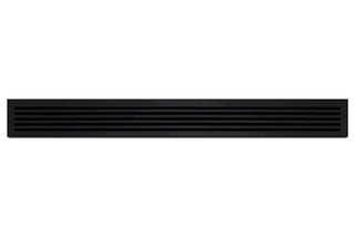Summit GRILL48B Decorative Refrigerator Grill for Two Side-by-Side FFBF181ES2 (Black)