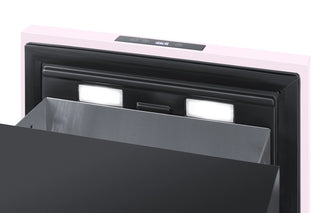 Summit LX1DP BeautiFridge 18" Wide Built-In Cosmetics Refrigerated Drawer, Blush Pink, 0.8 cu.ft. 