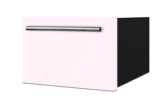 Summit LX1DP BeautiFridge 18" Wide Built-In Cosmetics Refrigerated Drawer, Blush Pink, 0.8 cu.ft. 