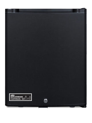 Summit MB12B 16" Wide Compact Freestanding Minibar Refrigerator, Black, 0.7 cu.ft.