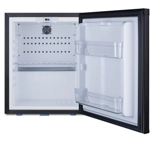 Summit MB12B 16" Wide Compact Freestanding Minibar Refrigerator, Black, 0.7 cu.ft.