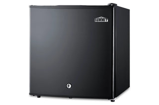 Summit MB41B 18" Wide Compact Jet Black Minibar Refrigerator, 1.6 cu.ft.