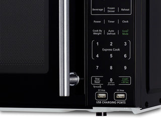 Summit MRF1089PLA 24" Wide Microwave and Refrigerator-Freezer Combination with Allocator, Stainless Steel