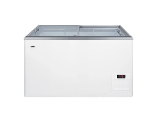 Summit NOVA35 11.7 Cu. Ft. Commercial Display Chest Freezer, Digital thermostat, 43" Wide