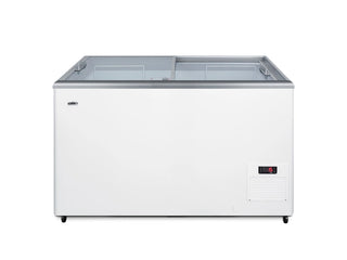 Summit NOVA35 11.7 Cu. Ft. Commercial Display Chest Freezer, Digital thermostat, 43" Wide