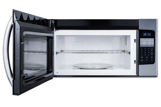 Summit OTRSS301 30" Wide Over-the-Range Microwave with Range Hood Vent