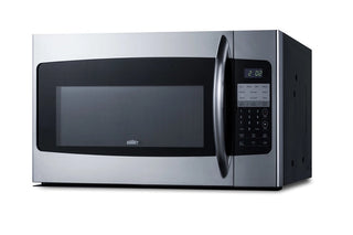 Summit OTRSS301 30" Wide Over-the-Range Microwave with Range Hood Vent