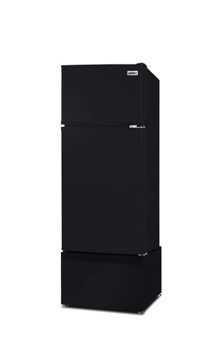 Summit PED12B Refrigerator Pedestal Stand, Black, 13.25" Height