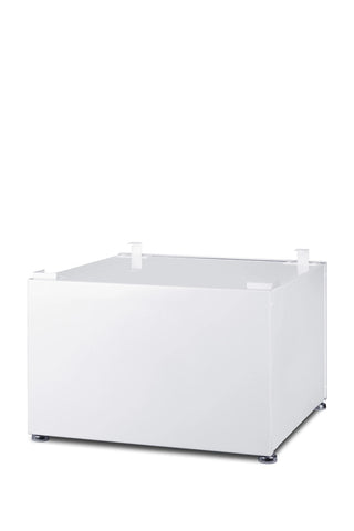 Summit PED12W Refrigerator Pedestal Stand, White, 13.25" Height 