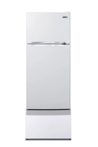 Summit PED12W Refrigerator Pedestal Stand, White, 13.25" Height 