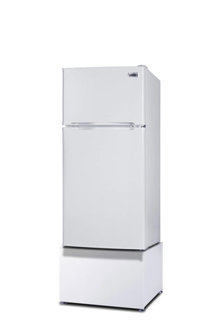 Summit PED12W Refrigerator Pedestal Stand, White, 13.25" Height 
