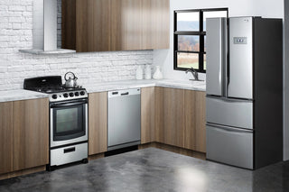 Summit PRO247SS 24" Wide Gas Range in Stainless Steel