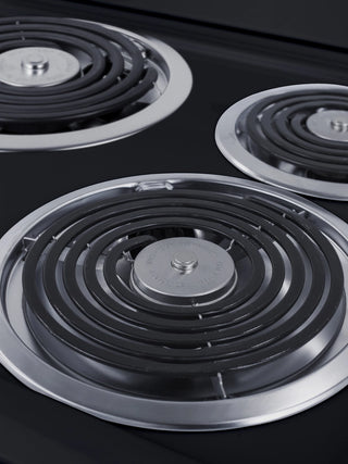 Summit PROEL20SS 20" Wide Electric Coil Range in Stainless Steel, 4 Burner Range
