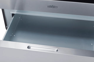Summit RKCR307SS 30" Wide Electric Smooth-Top Range with Steam Clean in Stainless Steel