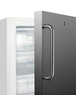 Summit SCF505SSTBADA 20" Wide ADA Height Built-In Commercial All-Freezer with Stainless Steel Door, 2.47 cu.ft.