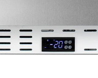 Summit SCF505SSTBADA 20" Wide ADA Height Built-In Commercial All-Freezer with Stainless Steel Door, 2.47 cu.ft.