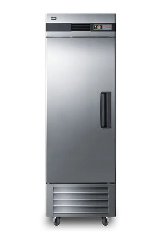 Summit SCFF237LH 28" Wide Reach-In All-Freezer with Left Hand Door Swing and Stainless Steel Construction, 23.0 cu.ft.