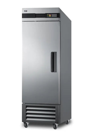 Summit SCFF237LH 28" Wide Reach-In All-Freezer with Left Hand Door Swing and Stainless Steel Construction, 23.0 cu.ft.